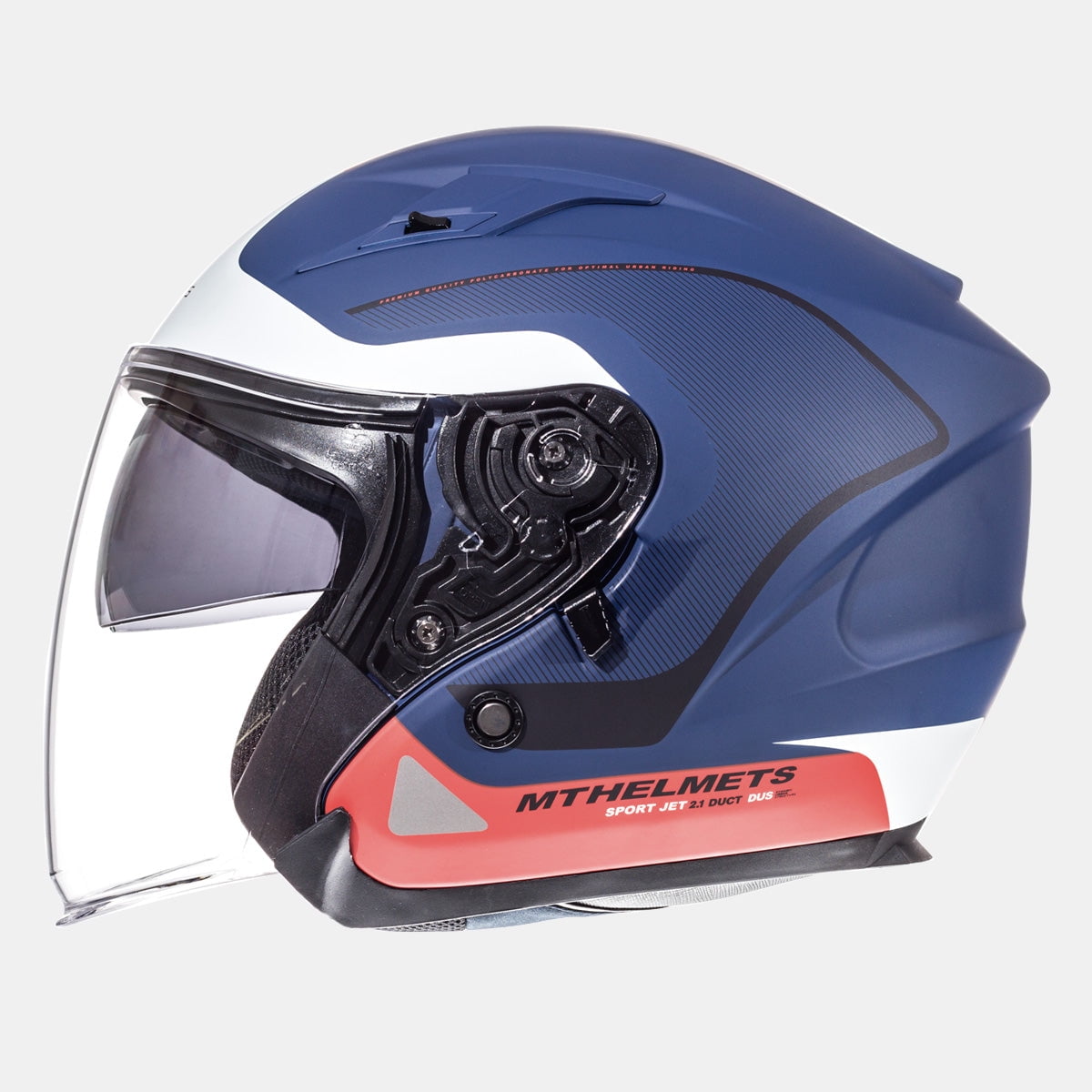 Casco Mt Ff114 Hummer Solid A1 Negro Brillo
