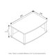 thumbnail image 4 of Estante para Impresora Furinno Turn‑N‑Tube de 2 Niveles con Almacenamiento, Roble Francés, 4 of 8
