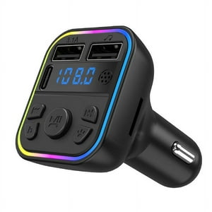 Genérico - Set 2 Transmisores Fm Manos Libres Bluetooth Carro G39 Lau
