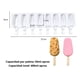 thumbnail image 4 of Moldes De Silicona Para Helados Molde Helado Paletas 8cav, 4 of 9