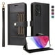 thumbnail image 1 of FOXDOCK Funda tipo Cartera para Samsung Galaxy A13 4G – Cubierta de Cuero PU con Múltiples Ranuras, Bolsillo para Efectivo y Correa de Muñeca, 1 of 6