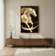 thumbnail image 2 of Cuadro Colgante Caballo Dorado Con Cristales 80x140cm, 2 of 5