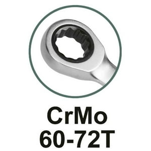 Total Tools - Llave Pta Y Corona Total C/Ratchet 8Pzas Tht102