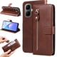 thumbnail image 2 of Funda con Cremallera para Infinix smart 10 4G, Carcasa Cartera de Cuero PU con Soporte y Tarjetero, 2 of 5