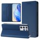 thumbnail image 2 of Funda Billetera con Soporte para Samsung Galaxy S21 Ultra Bloqueo RFID Plegable Azul, 2 of 6