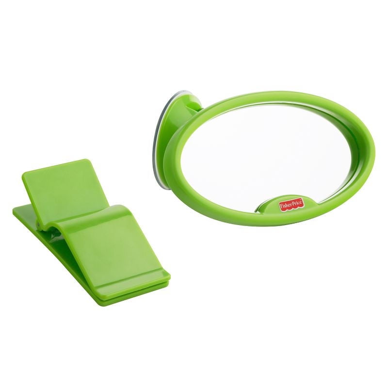 Fisher Price - Espejo Retrovisor De Seguridad Para Auto 2/1 Verde
