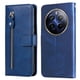 thumbnail image 1 of Funda con Cremallera para Realme 13 Pro Plus 5G, Carcasa Cartera de Cuero PU con Soporte y Tarjetero, 1 of 6