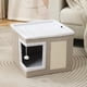 thumbnail image 2 of Casa Cama Iglu Gato Plegable + 2 Cojines Y Pompon - Norplat, 2 of 3