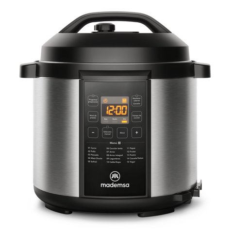 Mademsa - Olla Multicocción 6 L Mpc20 Gris