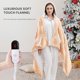 thumbnail image 2 of Sudadera con capucha Heated Sherpa Wrap Shawl, manta eléctrica, amarilla, 2 of 8
