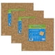 thumbnail image 1 of Azulejos de corcho Flipside Products, 15 x 15 cm, 4 por paquete, 3 paquetes, 1 of 5