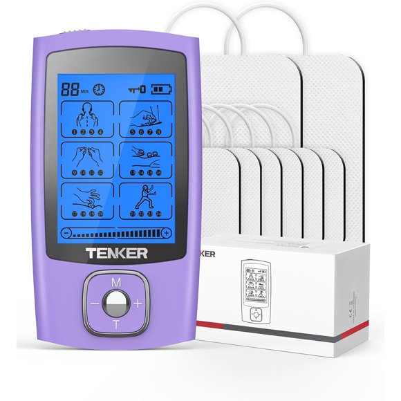 TENKER 24 Modes TENS Unit Muscle Stimulator for Pain Relief