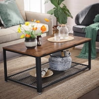 Vasagle - Mesa De Centro Rectangular - Edy61