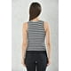 thumbnail image 3 of Polera Musculosa Mujer Negro Rayado Sin Mangas Talla S, 3 of 3