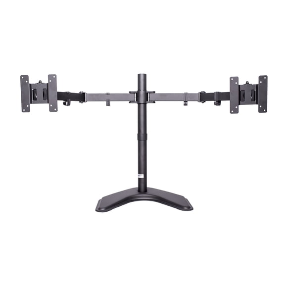 Soporte para monitor MonMount Dual de 24" negro LCD-6460B-ECO