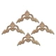 thumbnail image 2 of 4 Molduras Decorativas Para Esquinas Con Apliques De Madera Para Decoración De Muebles De Espejo, 10 Cm X 10 Cm X 0,8 Cm, 2 of 5