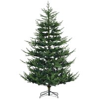 Árbol De Navidad Homcom De Pino De 7.5 Pies Con 1218 Ramas, Verde