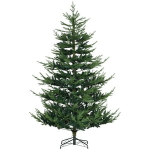 Árbol De Navidad Homcom De Pino De 7.5 Pies Con 1218 Ramas, Verde