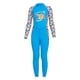 thumbnail image 4 of Traje de baño para niños, traje de baño con cremallera, manga larga, trajes completos, traje de buceo, traje húmedo para deportes acuáticos, kayak, su L azul, 4 of 5