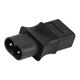thumbnail image 3 of IEC 320 C8 Macho A IEC 320 C9 Adaptador De CA Hembra De 2 Pines 6A /250V, 3 of 5