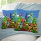 thumbnail image 3 of Critters Sonrientes Fundas de almohada de terciopelo con tema, regalos de funda de almohada, decoración para el hogar, cojín de lanzar, regalo de cumpleaños para fans y parejas. 45cm x 45cm., 3 of 6