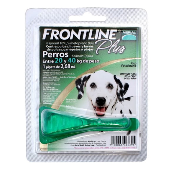 Antiparasitario Para Perro De 20 A 40 Kilos