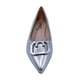 thumbnail image 3 of Zapato de taco Ecocuero ZB011 Plata, 3 of 5