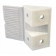 thumbnail image 1 of Escuadra Triangular Doble Blanco Bolsa 100 Un Dvp, 1 of 2