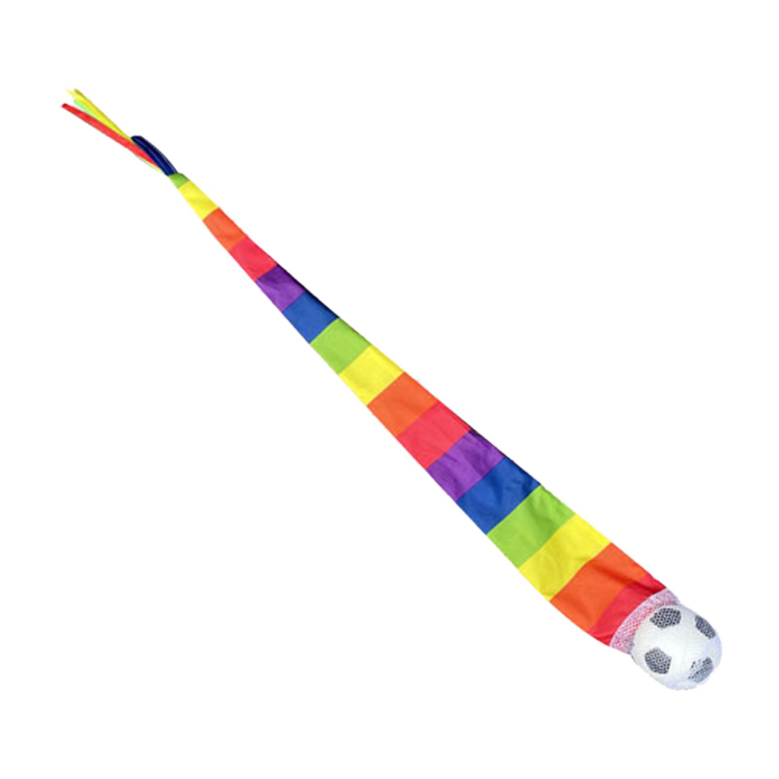 Magideal - Hand Throw Ribbon Sandbag Divertido Juego De Lanzamiento Con Cinta Juguete Meteorito Para Deportes Al Aire Libre Equipo Educativo Para Desarrollo Infantil Adecuado Para Fiestas 100Cmx10Cm