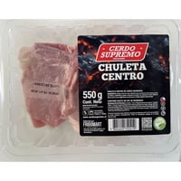 Chuleta De Cerdo Centro 550 G Cerdo Supremo