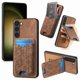 thumbnail image 1 of Funda Billetera con Soporte para Samsung Galaxy S23 Protector Delgado Marrón, 1 of 6