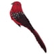 thumbnail image 4 of Colores Plumas artificiales Espuma Pájaros con pinza Jardín Decoración árbol Rojo, 4 of 5