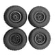 thumbnail image 5 of Neumáticos De Rueda De Goma De 4 Piezas Para Camión Militar WPL Piezas De Actualización De Coche RC, 5 of 5