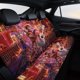 thumbnail image 4 of COCO Sueño-theme Car Rear Seat Covers Back Elastic Flexible Car Seat Covers Decorative Fits Most Cars 120x59x76cm, 4 of 6