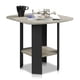 thumbnail image 4 of Mesa auxiliar Furinno, diseño simple, juego de 2 niveles, roble francés, 4 of 8
