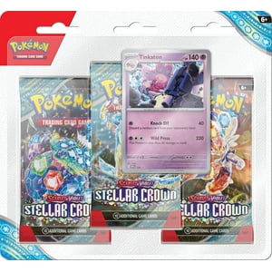 Juego De Cartas Coleccionables Pokémon Scarlet & Violet, Paquete De 3 Blíster