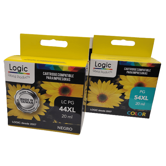 Pack cartuchos 44XL-54XL Logic