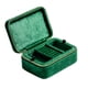 thumbnail image 5 of Caja Organizadora De Joyas De 2 Capas, Regalo Ligero Para Pulseras, Pendientes, Viaje, Verde, 5 of 5