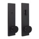 thumbnail image 1 of Manija de Entrada Weslock Addy con Llave, Negro Mate y Perilla Mesa, 1 of 7