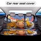 thumbnail image 5 of Maple-theme Car Rear Seat Covers Back Elastic Flexible Car Seat Covers Decorative Fits Most Cars 120x59x76cm, 5 of 6