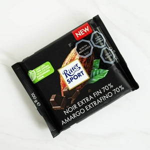 Chocolate Amargo 70% Ritter Sport 100 Grs