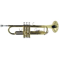 Puntostore - Trompeta En Si Bemol Dorada Con Estuche - Ps
