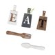 thumbnail image 3 of 5 Letras De Madera Decorativas Colgantes Para Habitación, Decoración Rústica De Madera De Granja E, 3 of 5