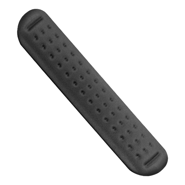 Protector de muñeca para teclado de espuma viscoelástica ultrafina Almohadilla de muñeca ergonómica de gel suave adecuada para computadora, portátil, oficina, juegos, mecanografía