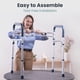 thumbnail image 3 of Barandillas de seguridad para inodoros PELEGON ajustables con capacidad de 160 kg, 3 of 9