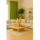 thumbnail image 1 of Pack 2 Cortina Engomada Termica Tela Delgada 100% Blackout 140X225 verde 140X225, 1 of 9
