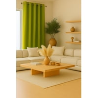 Clems - Pack 2 Cortina Engomada Termica 100% Blackout 140X225 Verde 140X225