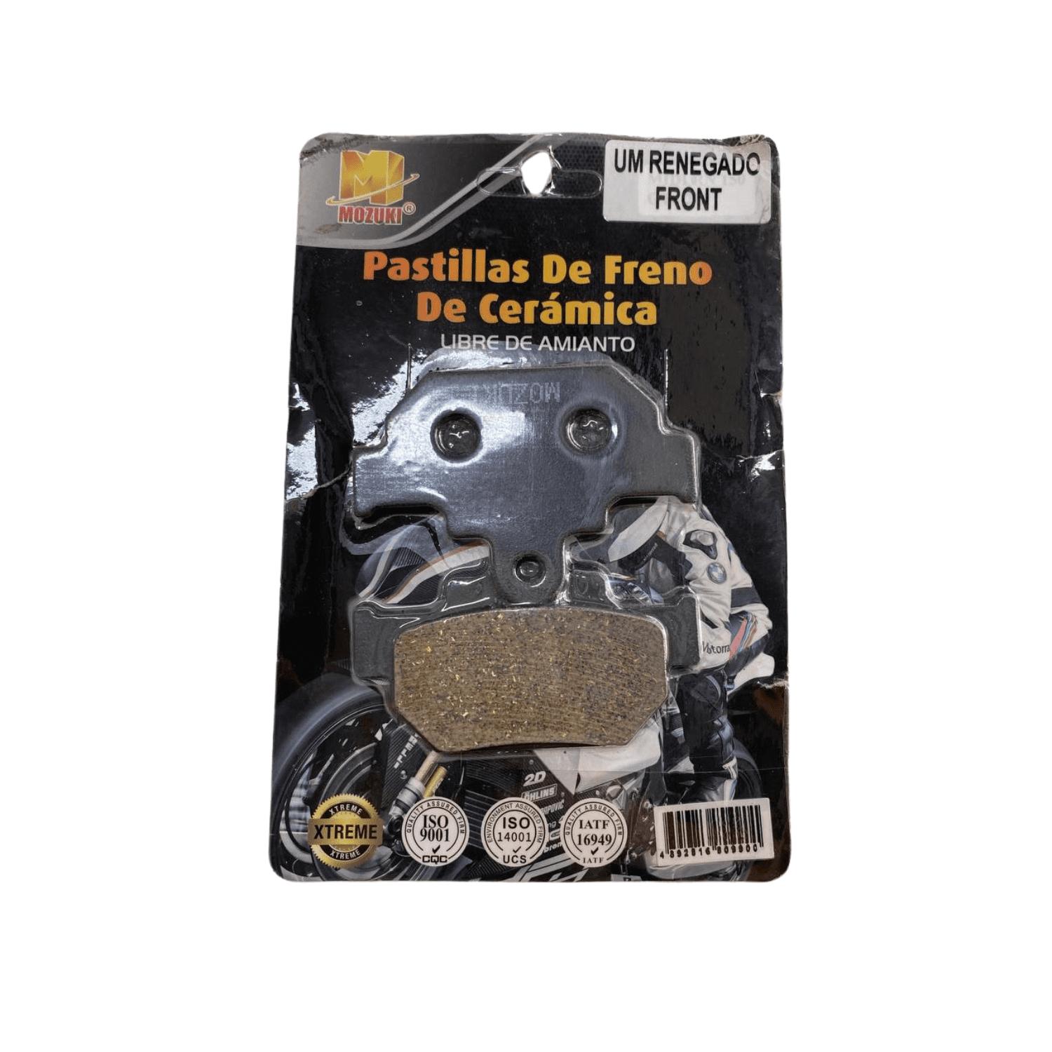 Mozuki - Pastilla Delantera Um Renegable
