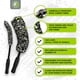 thumbnail image 3 of Juego de cepillos ExoForma Bendable Juego de cepillos con ruedas de 2 piezas, 3 of 9