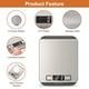 thumbnail image 4 of Báscula de cocina digital CROWNFUL de 5 kg/11 libras con 6 unidades y tara, 4 of 9